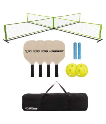 Triumph 4 Square Pickleball Set