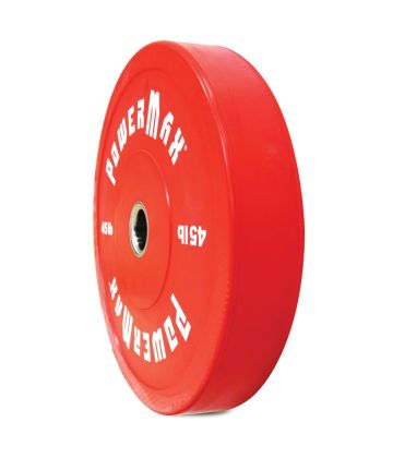 Pair of RED 45-lb. Olympic Bumper Plates