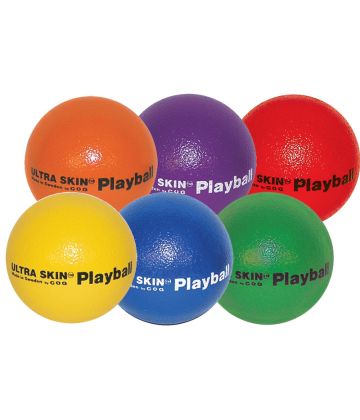 Ultra Skin Playball 6-Color Foam Ball Set