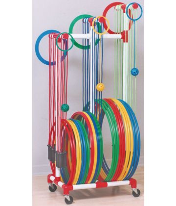 Hoop and Jump Rope Rack
