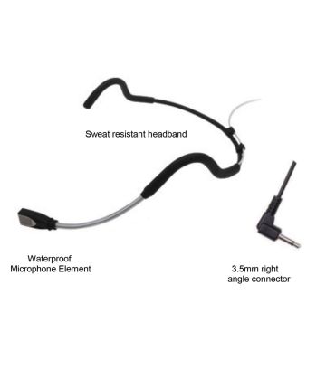 AmpliVox Waterproof Microphone Headset