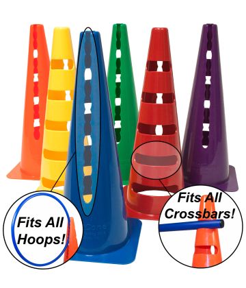 Slot cones 6 color set
