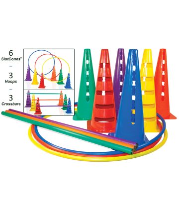 Slot Cone Obstacle Course Set