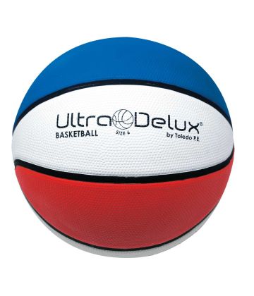 Ultra Delux Red/White/Blue Rubber 28.5" Intermediate Basketball