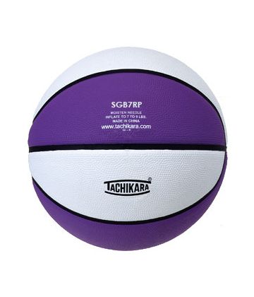 Tachikara Purple Rubber 29.5" Official Basketball