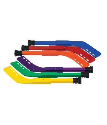 Shield Scooter Hockey Sticks 6 Color Set of 6