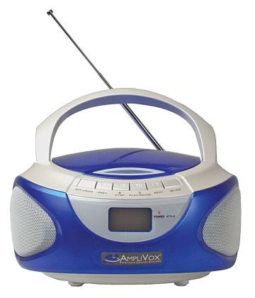 AmpliVox CD Player w/ Bluetooth