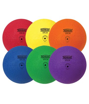 Tachikara Playground Ball 6-Color Set of 6