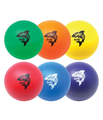 Shark Skin Softi 6-Color Foam Ball Set