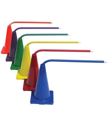 30" L-Shaped Cone Hurdles