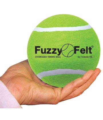 Oversized Tennis Balls with felt covers