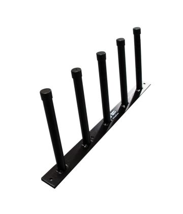 Wall Mount Hoop Holder and Jump Rope Rack