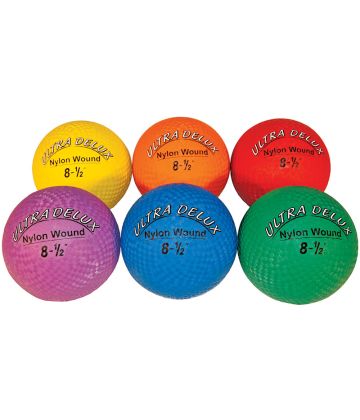Ultra Delux Playground Ball 6-Color Set