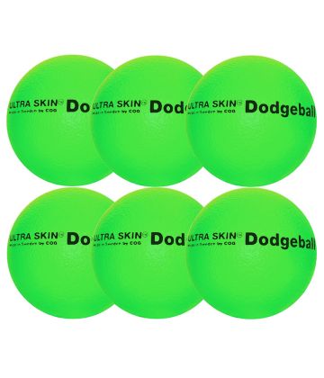 Neon Green Ultra Skin Foam Dodgeballs